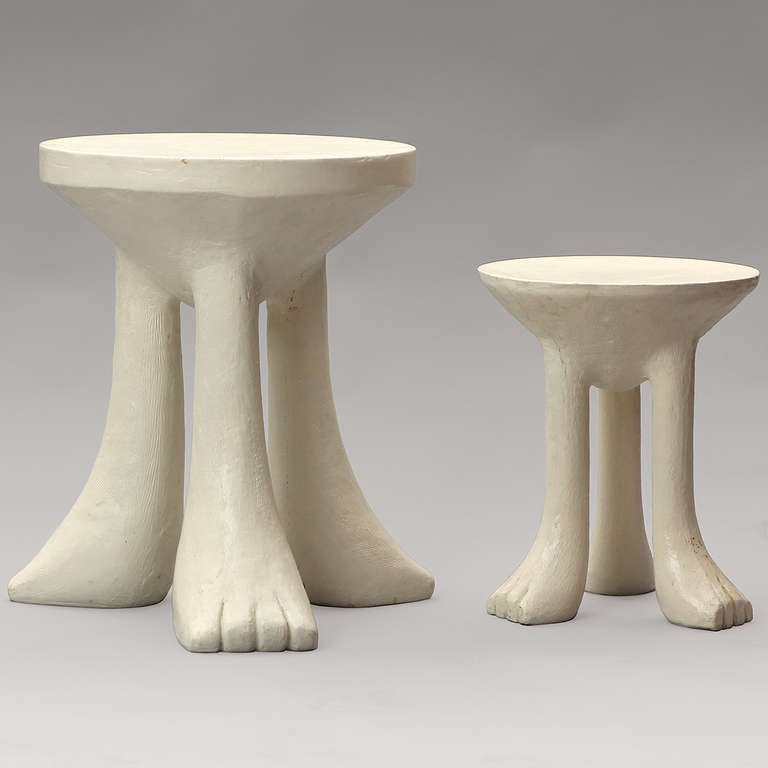 American African Stools In The Style Of John Dickinson