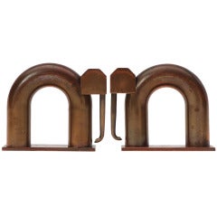 Modernist Bookends By Walter Von Nessen