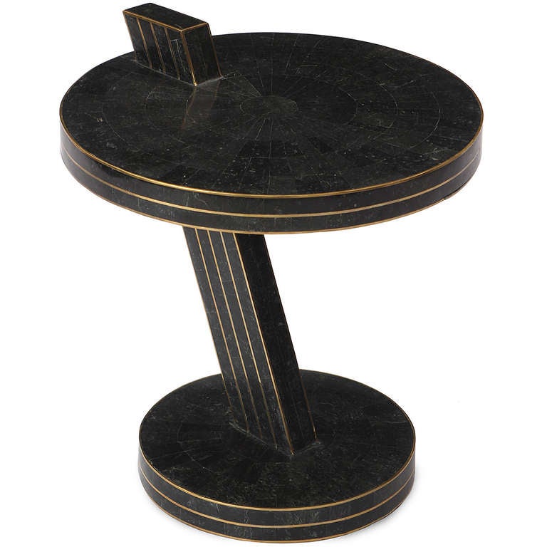 Tesselated Stone Occasional Table By Maitland-Smith 1