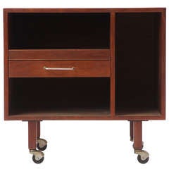 Rolling Cabinet By Jens Risom