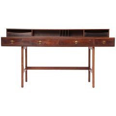 Rosewood Partner's Desk by Peter Lovig Nielsen