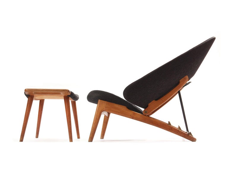 Danish Rare and Important Tub Chair by Hans J. Wegner