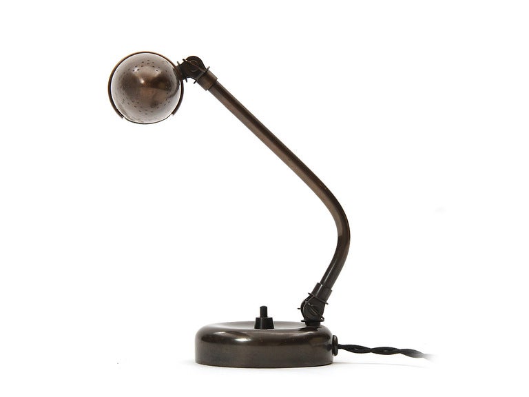 Finnish Desk Lamp by Paavo Tynell