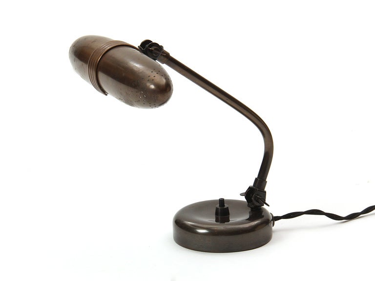 Scandinavian Modern Desk Lamp by Paavo Tynell