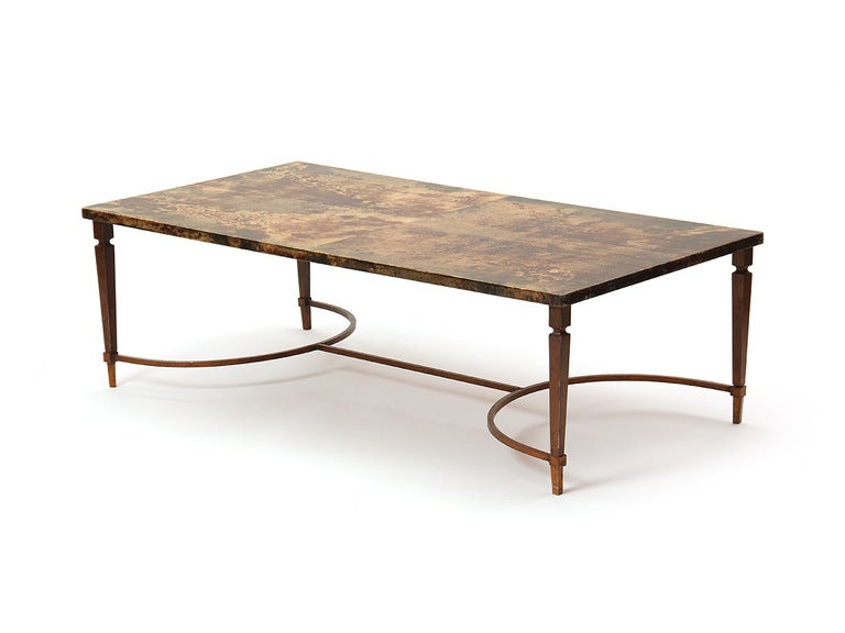 American Parchment Low Table by Aldo Tura