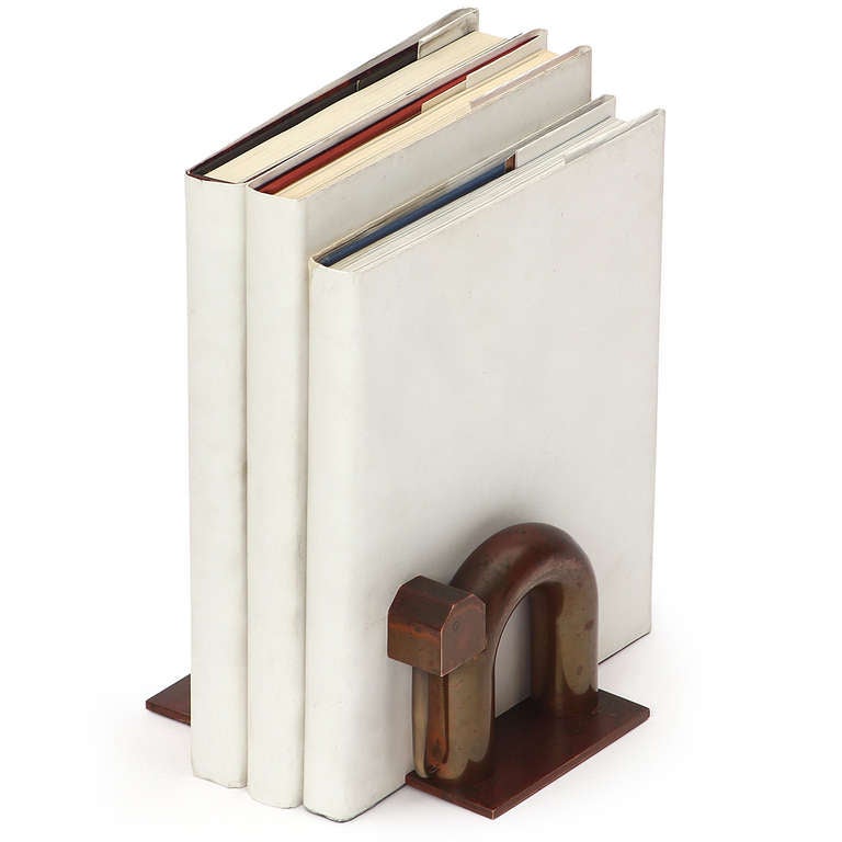 Modernist Bookends By Walter Von Nessen