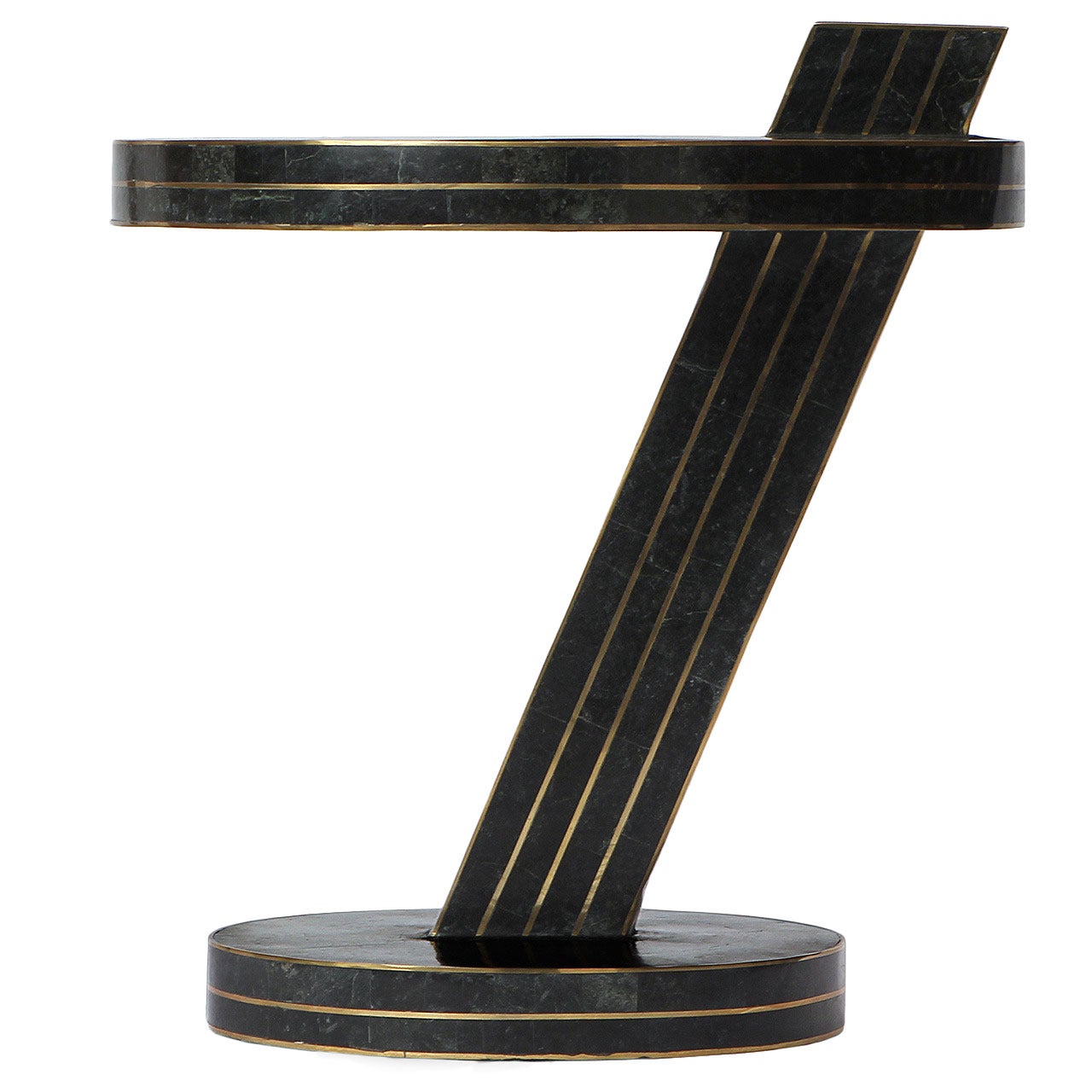 Tesselated Stone Occasional Table By Maitland-Smith