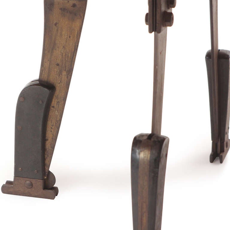 Mid-20th Century The Winchester Shell and Machete Table from USA For Sale