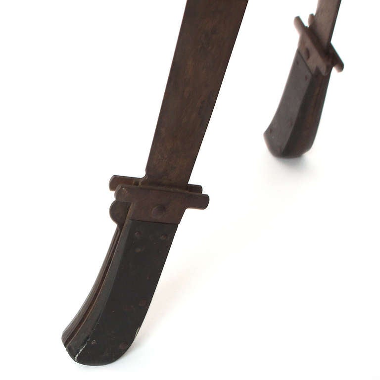 The Winchester Shell and Machete Table from USA In Good Condition For Sale In Sagaponack, NY