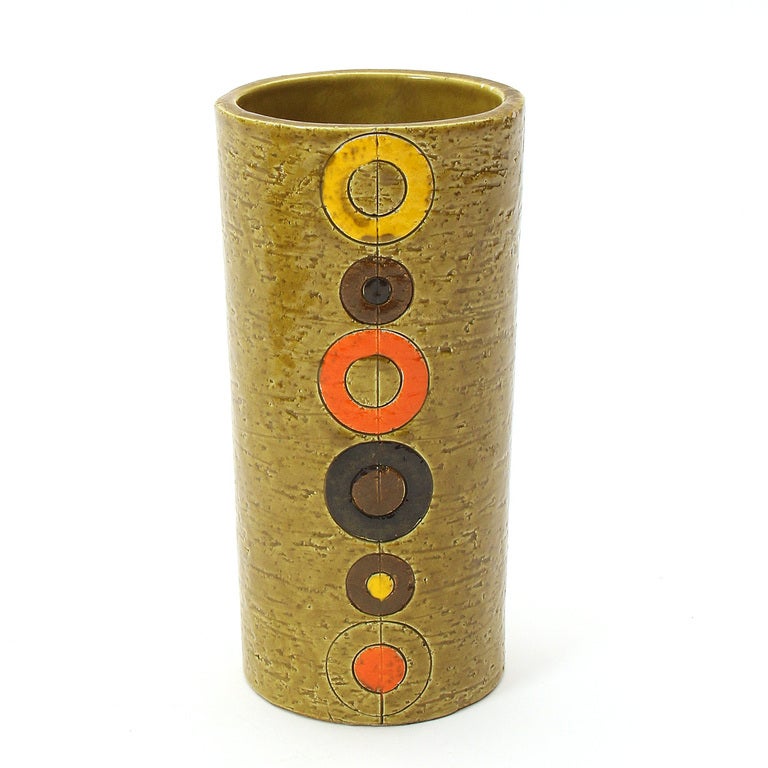 dot motif vase at 1stdibs