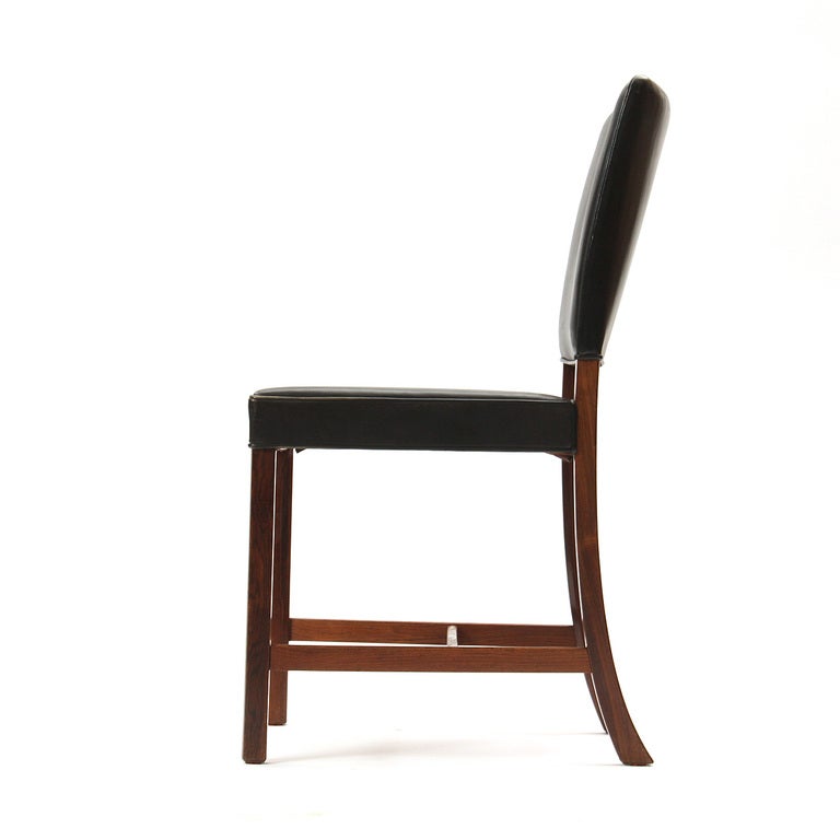 Danish Rosewood Dining Chair by Ole Wanscher