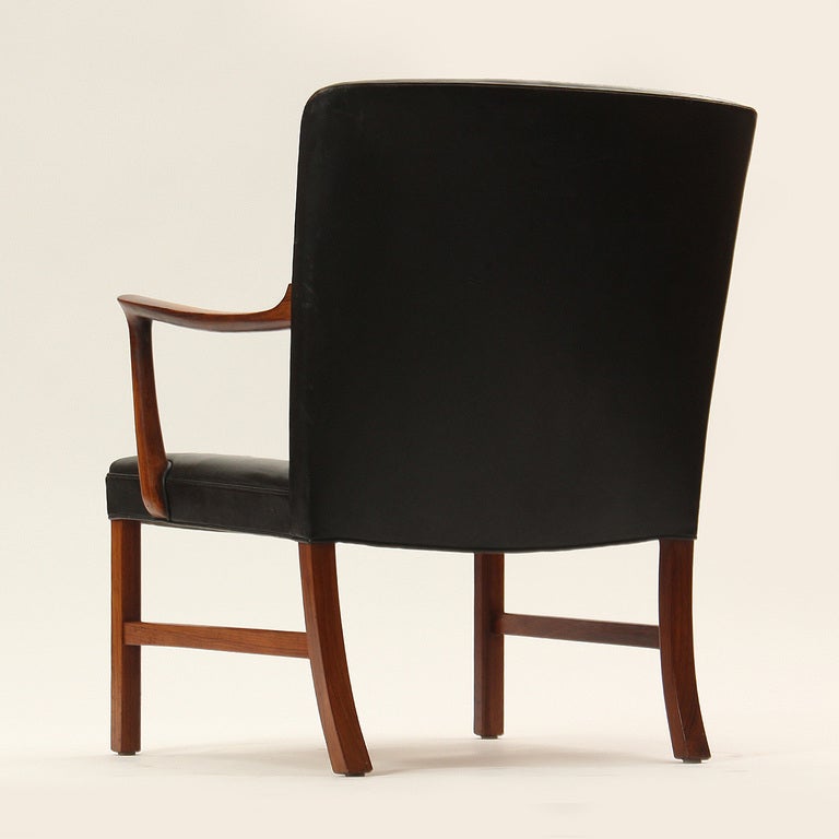 Danois Chaise longue Broad d'Ole Wanscher pour A.J. Iversen en vente