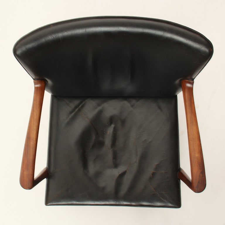 Milieu du XXe siècle Chaise longue Broad d'Ole Wanscher en vente