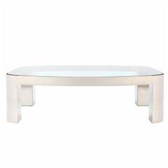 Large Low Stainless Table