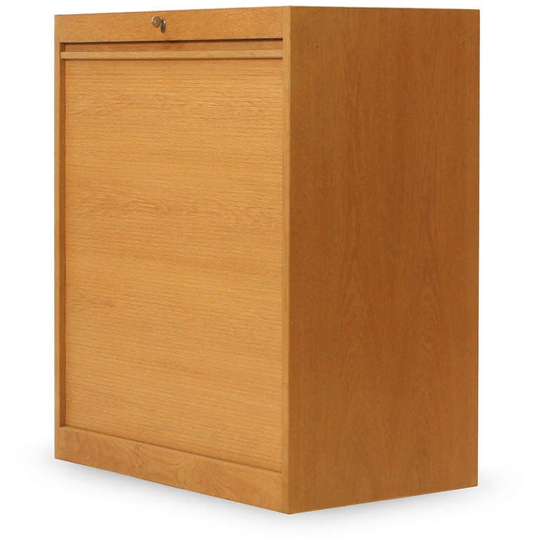 White Oak Storage Cabinet by Hans J. Wegner In Good Condition In Sagaponack, NY