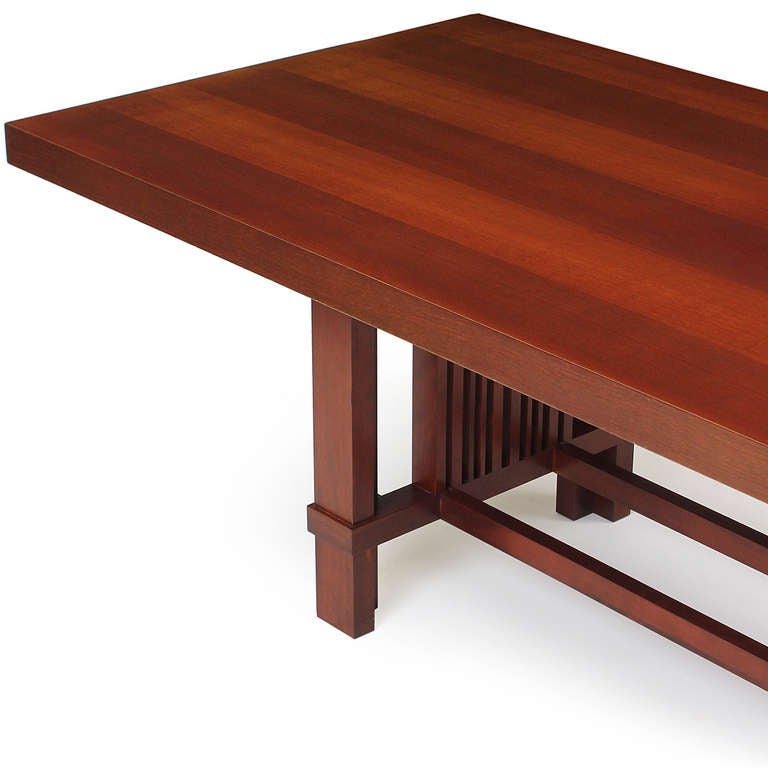 American Dining Table by Frank Lloyd Wright for Cassina
