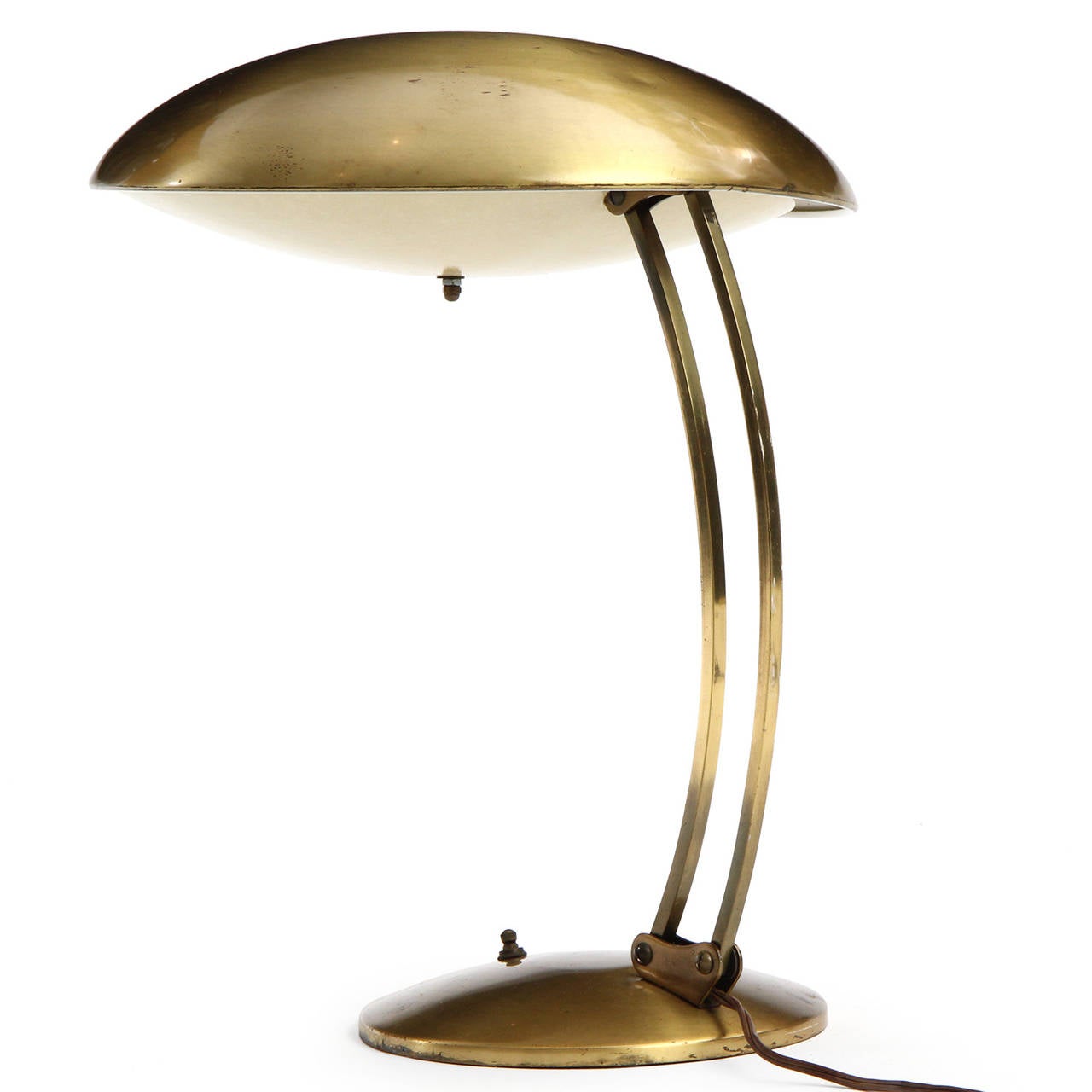 Italian Double Disc Adjustable Desk Lamp