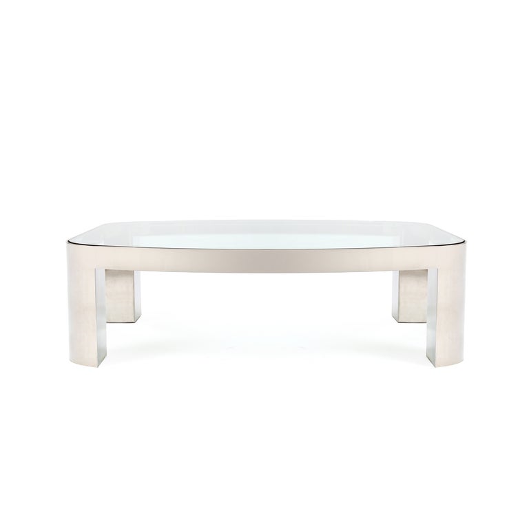 Large Low Stainless Table