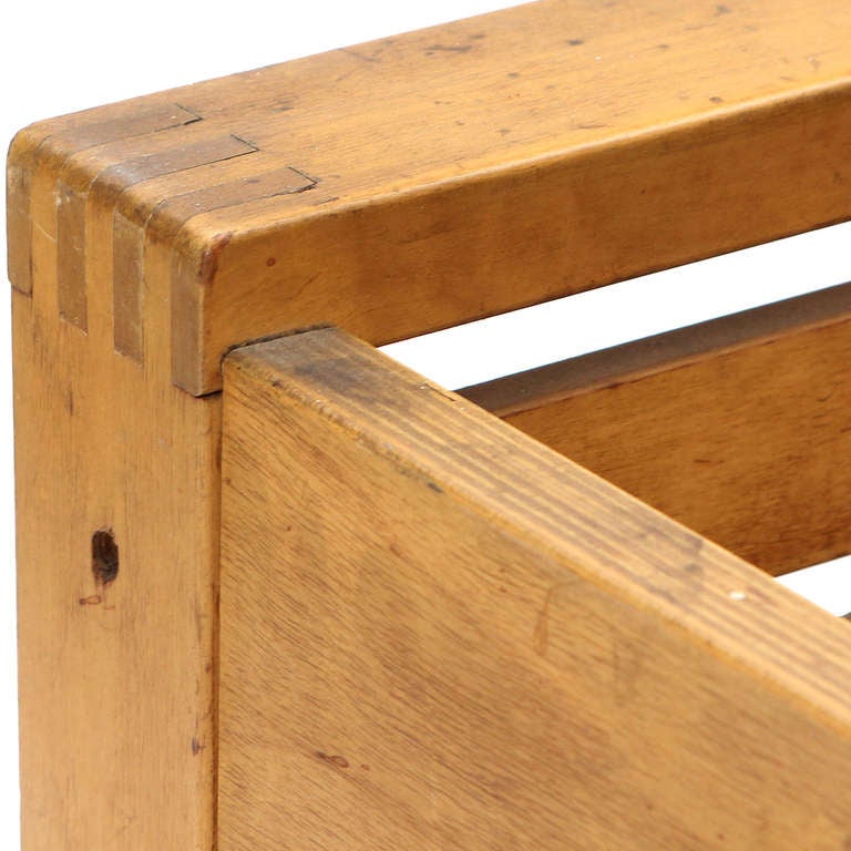 Bouleau Lit simple de rangement en bouleau finlandais d'Averskogs Industrier