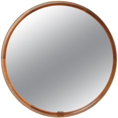rosewood mirror by Luxus