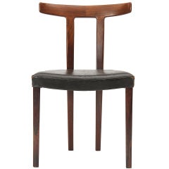 Rosewood Chair By Ole Wanscher