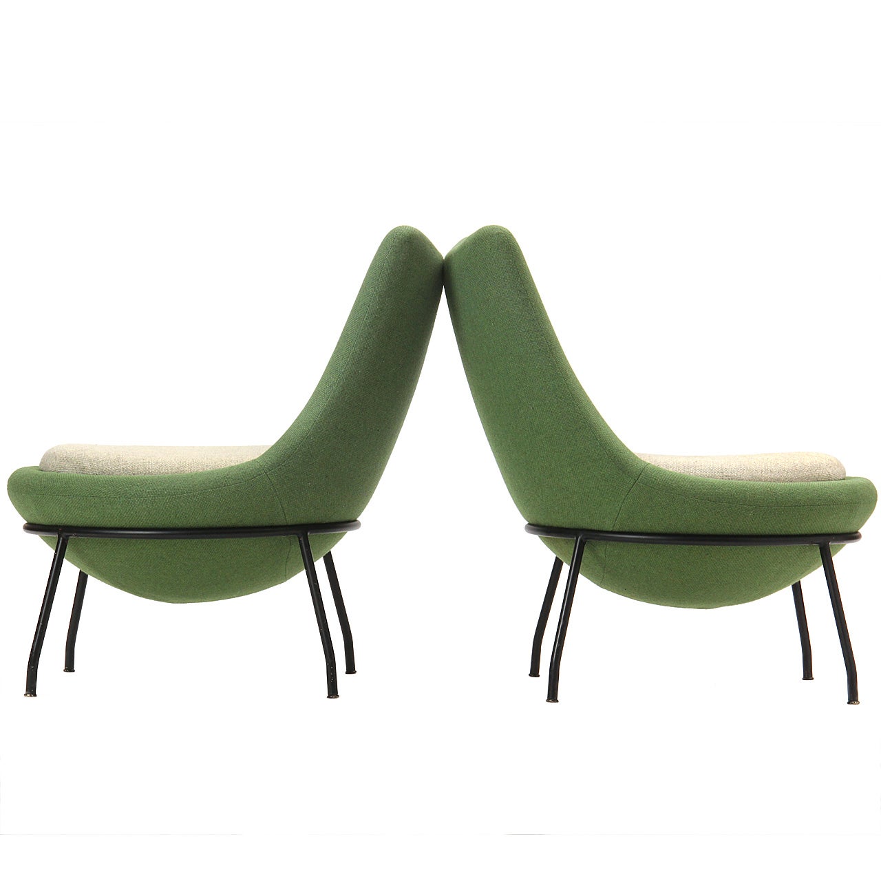 Slipper Chairs by Paul Volther