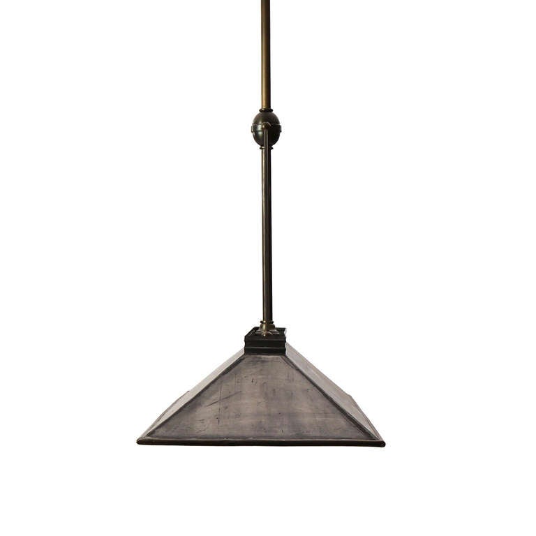 overhead pool table lights