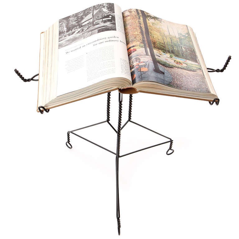 American Sculptural Bookstand by Giffen & Giffen For Sale
