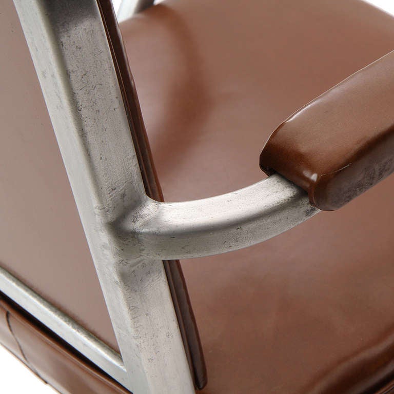 Aluminum Deluxe Desk Chair by General Fireproofing