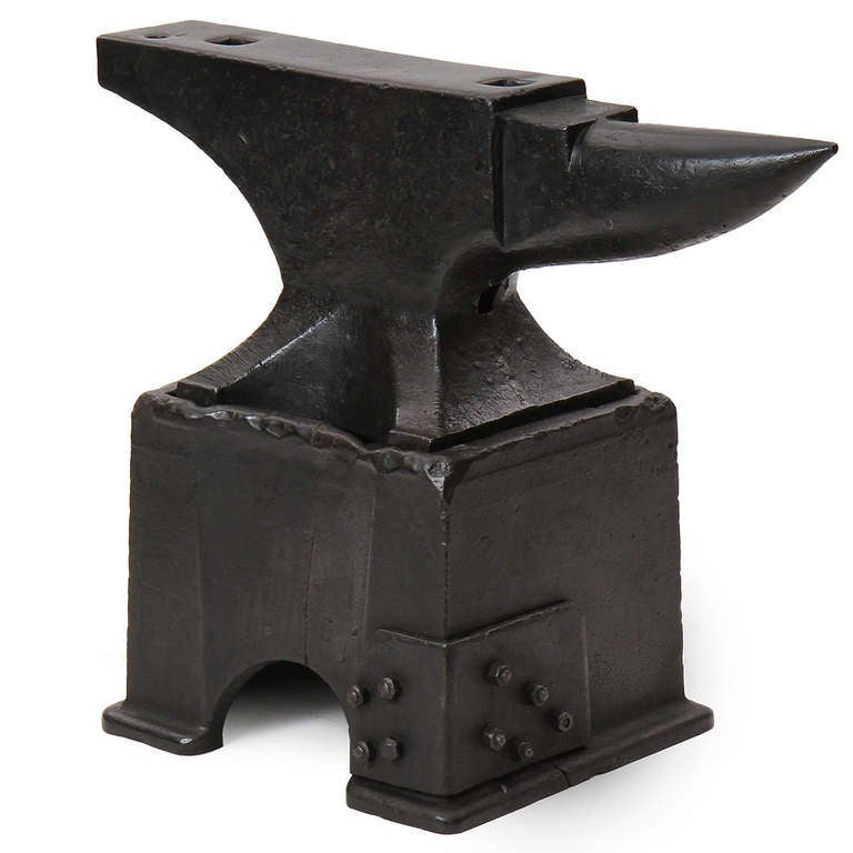 American Industrial Anvil with Base