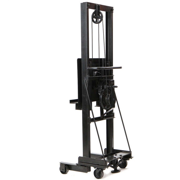 Industrial Easel In Good Condition In Sagaponack, NY