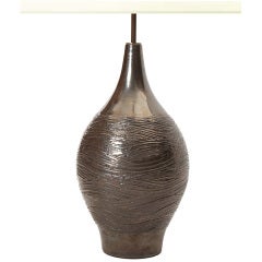 Graphite Table Lamp by Lee Rosen