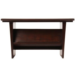 End Table with Book Display by Dunbar 10