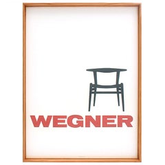 Vintage Wegner Poster in Wyeth Frame