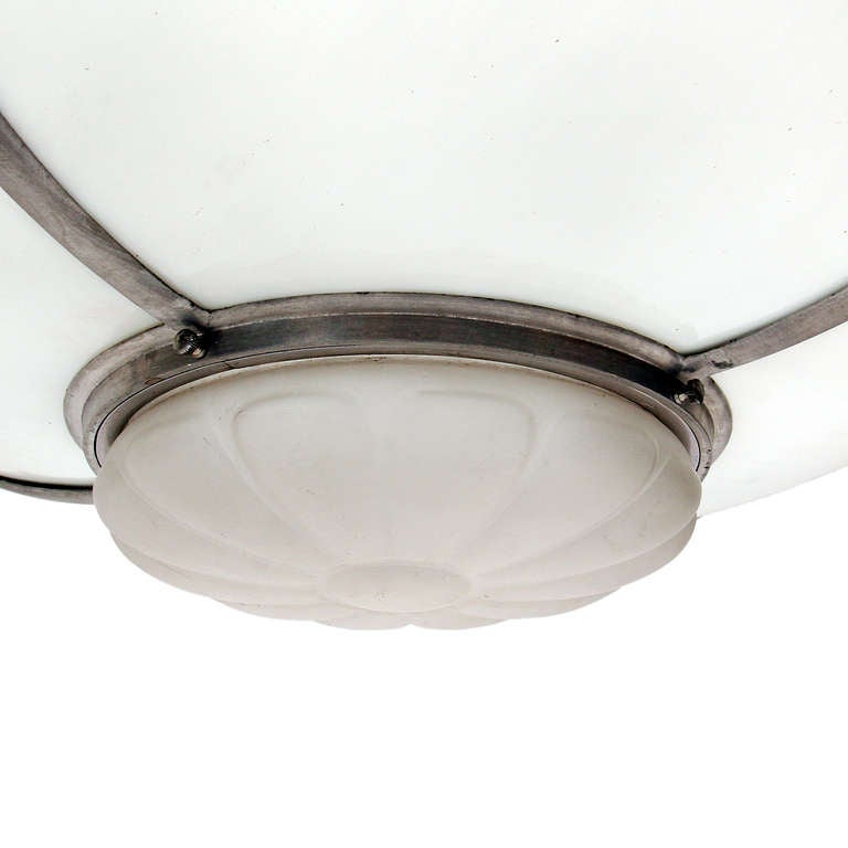 Neoclassical Ceiling Pendant In Good Condition For Sale In Sagaponack, NY