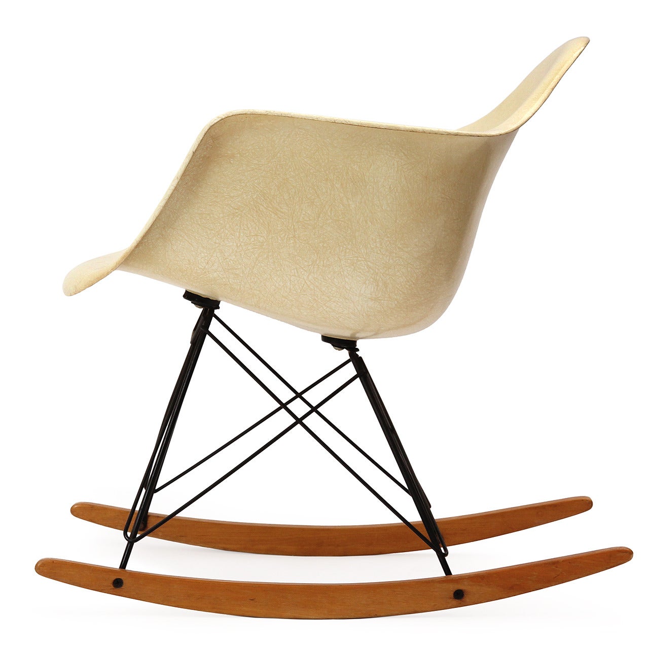 Rocking Chair By Charles and Ray Eames at 1stDibs