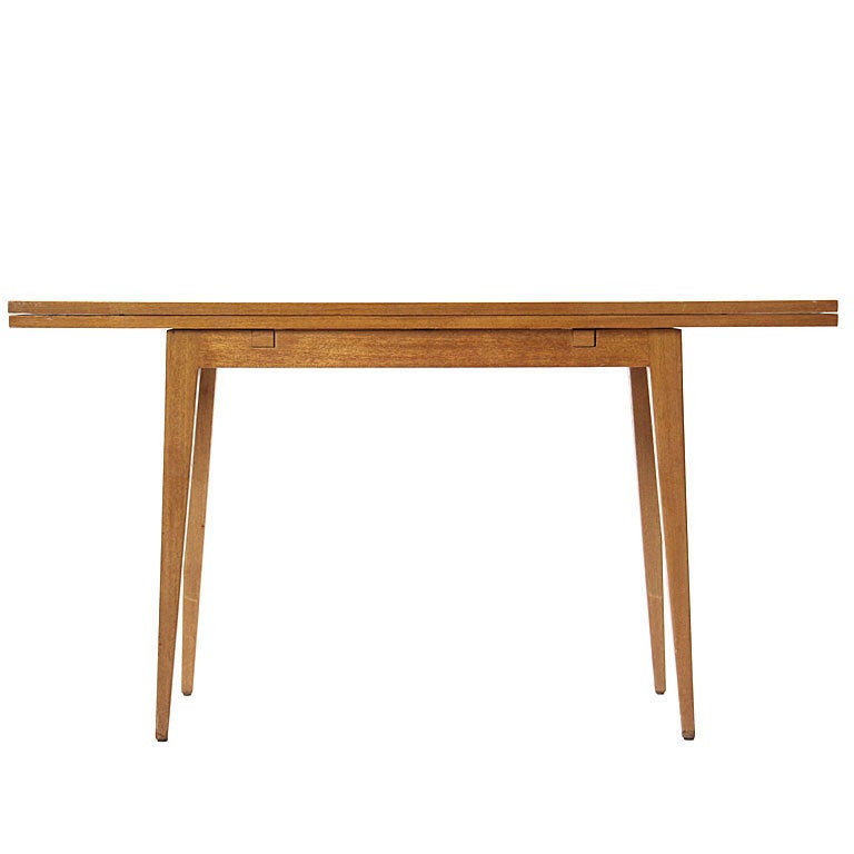 Flip Top Console Table By Edward Wormley For Dunbar