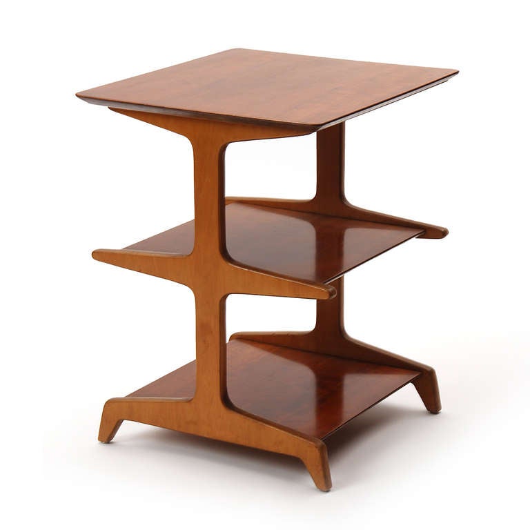 ThreeTiered End Table For Sale at 1stDibs