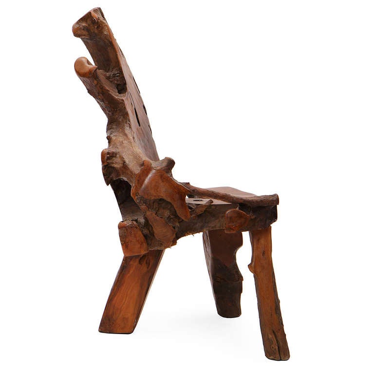 Tree Trunk Chair 1