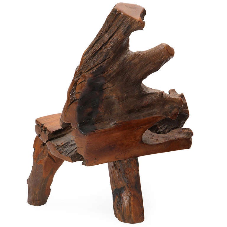 Mexican Tree Trunk Chair