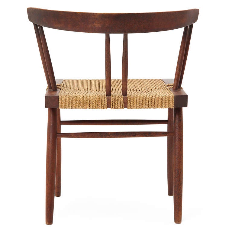 Grass Seat Chairs by George Nakashima In Good Condition In Sagaponack, NY