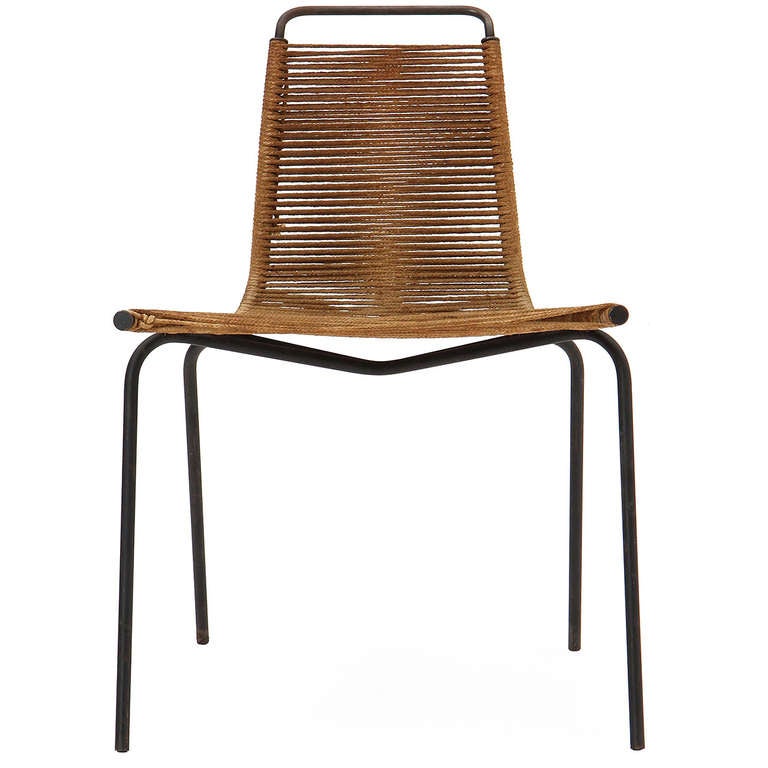 Mid-20th Century Early PK1 Chair by Poul Kjaerholm for E. Kold Christensen For Sale