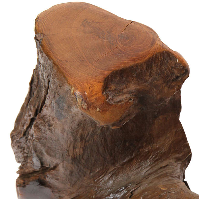 Late 20th Century Tree Trunk Chair