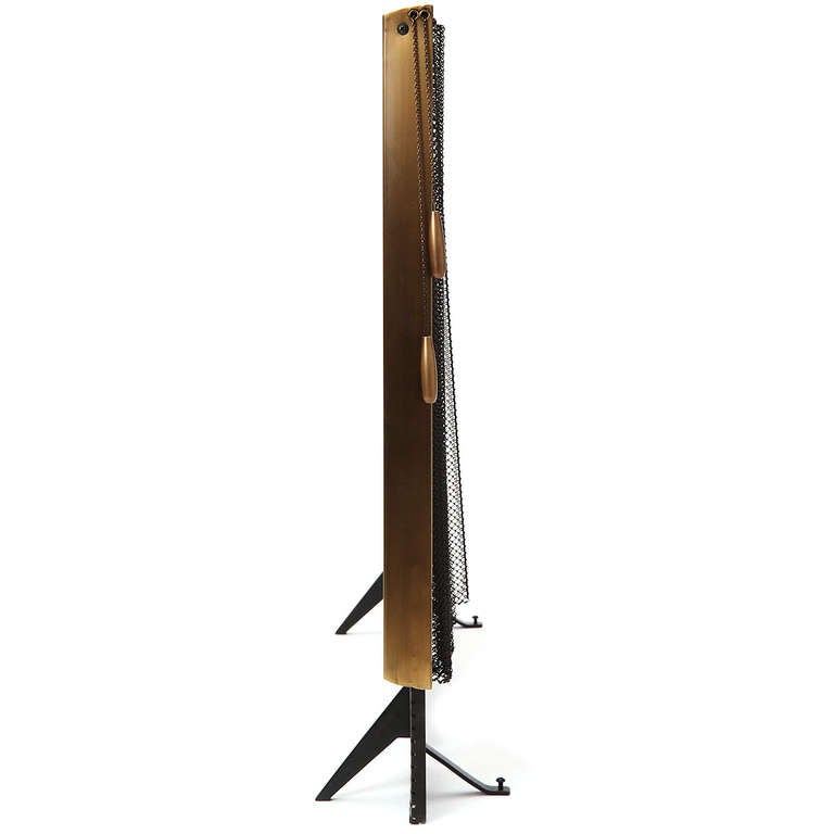 Fire Screen by Donald Deskey for Bennett In Good Condition In Sagaponack, NY