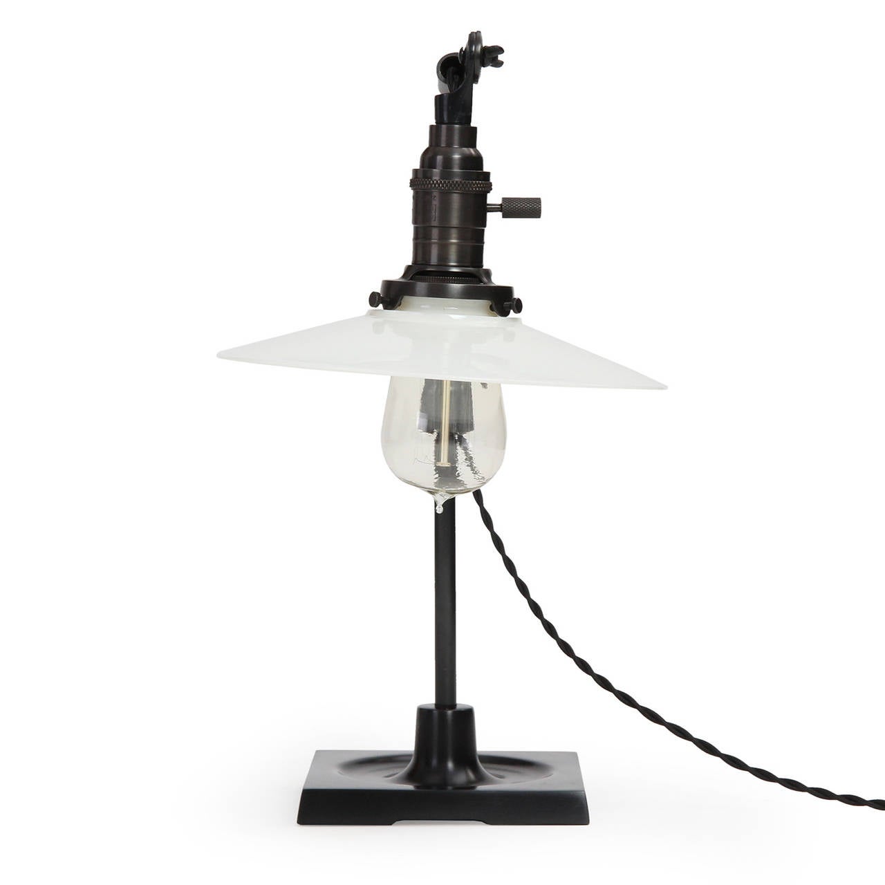 Articulating Desk Lamp by OC White In Excellent Condition In Sagaponack, NY