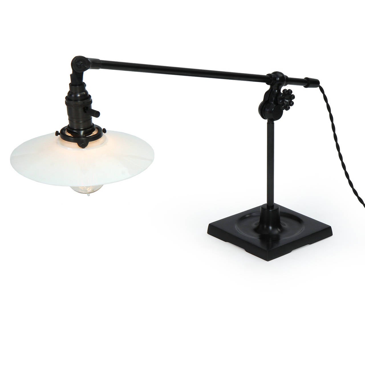 Bronze Articulating Desk Lamp by OC White