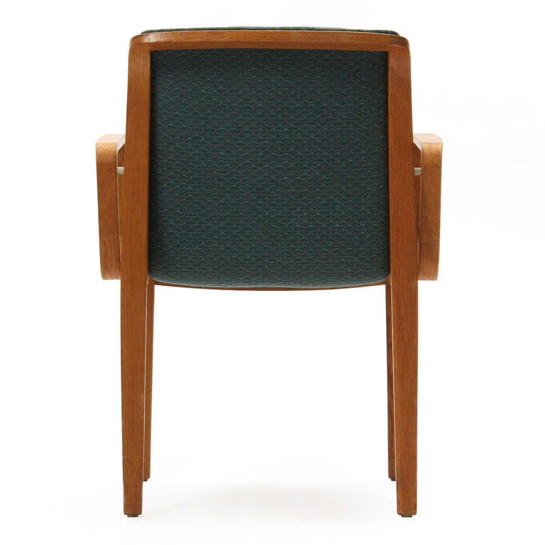 Wood Armchairs by Bill Stephens For Sale