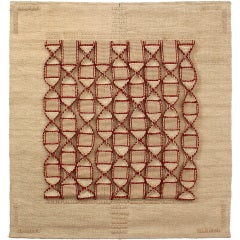 tapisserie textile "Waves" de Sigrid Meier