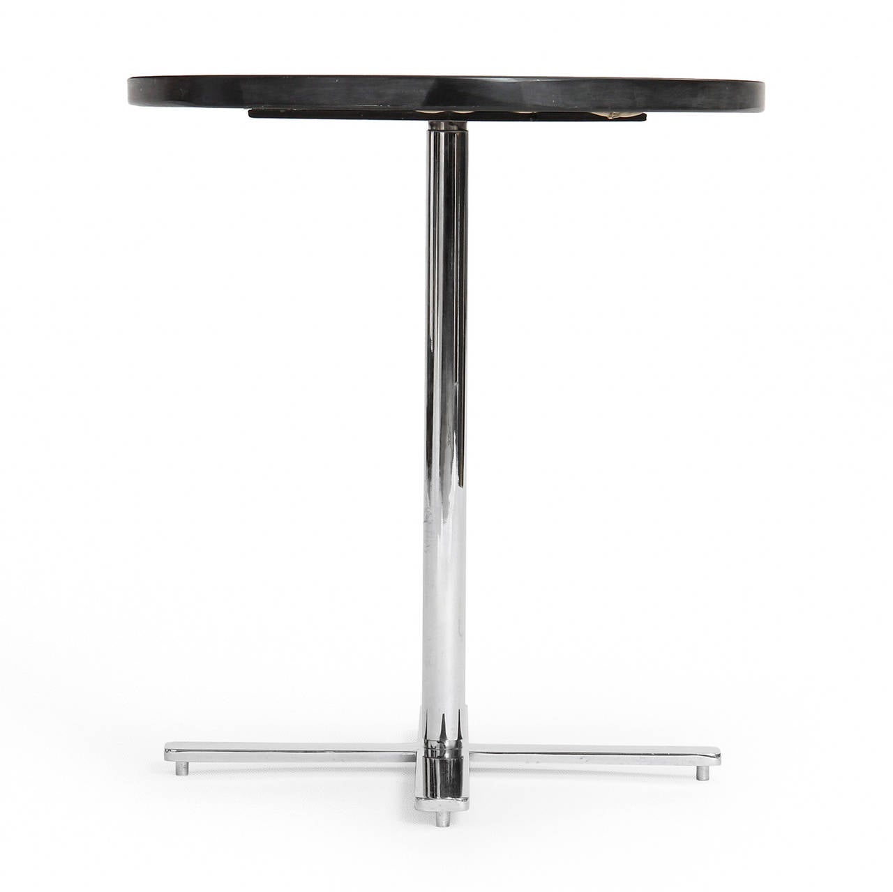 Mid-Century Modern Slate Topped Occasional Table For Sale