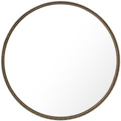Braided Bronze Mirror